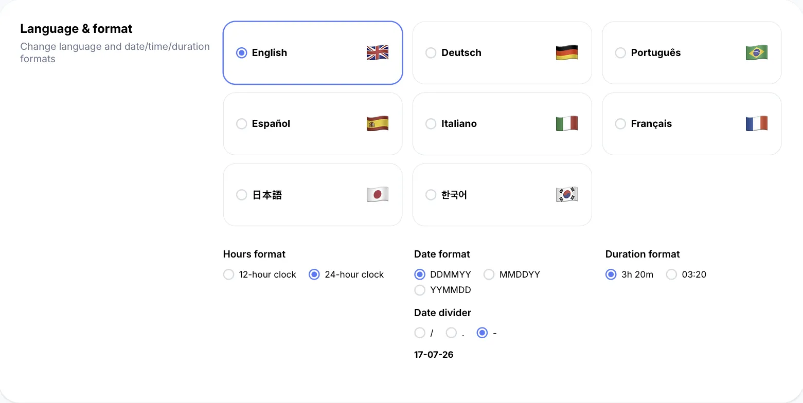 6 New Languages