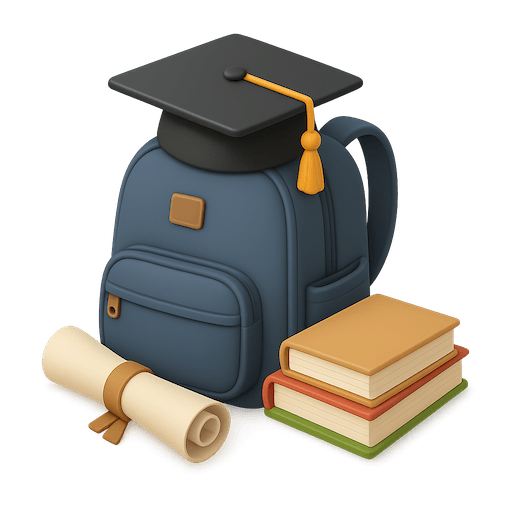 Student building effective study habits