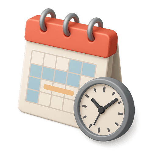 Student managing time effectively